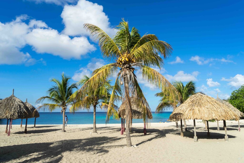 Daaibooi strand op Curacao